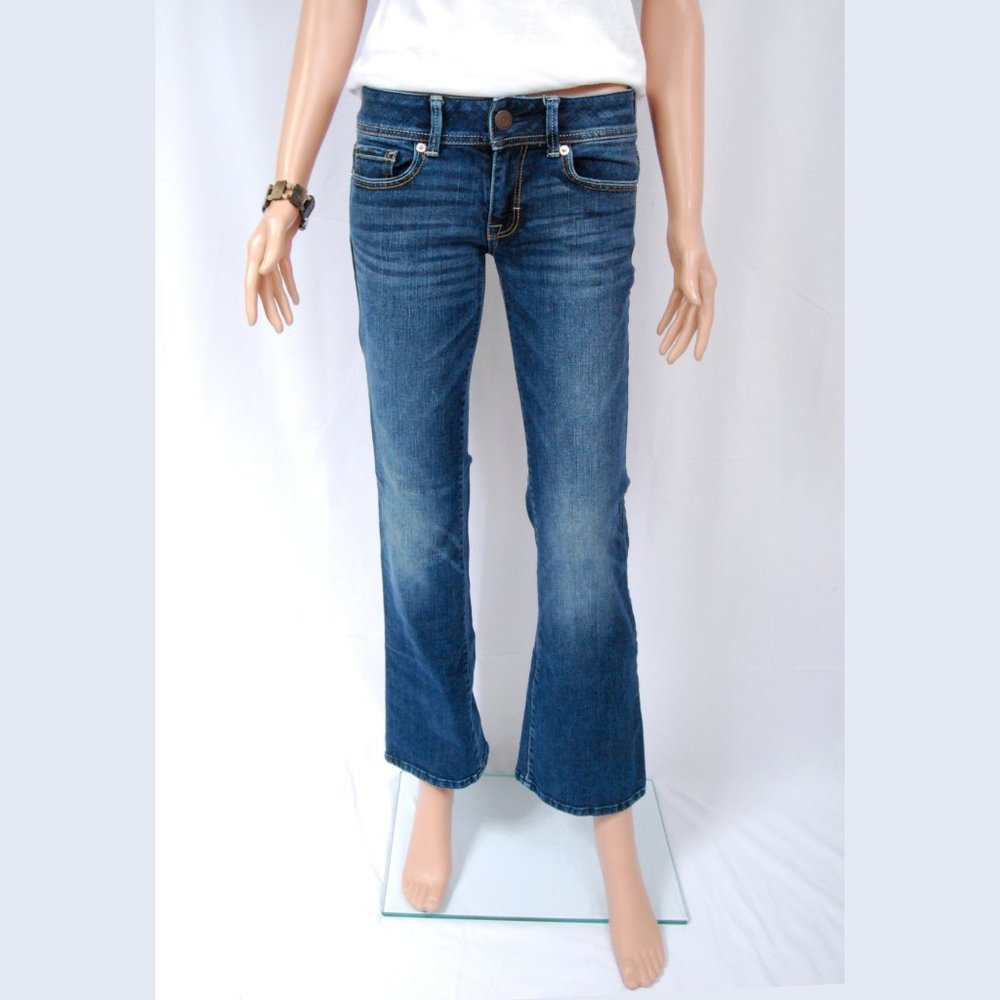 American Eagle - Indigo Denim Original Boot Jeans - Picture 4 of 13
